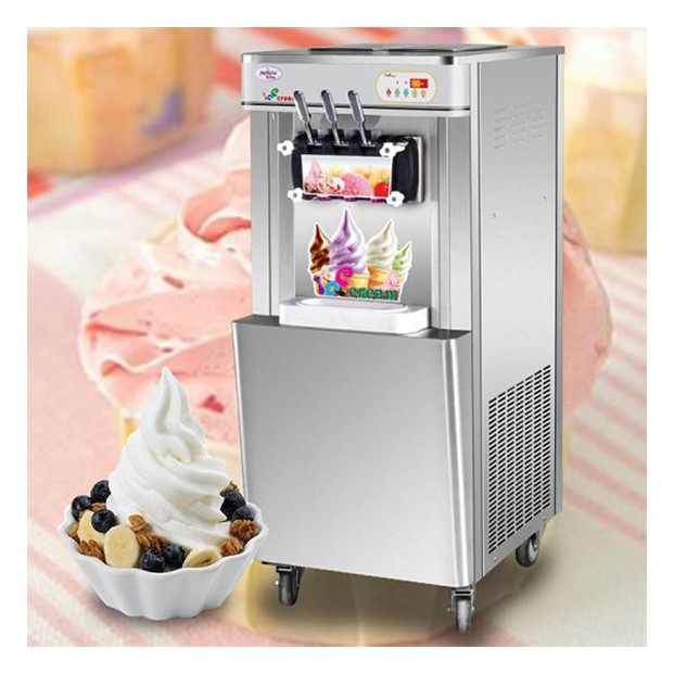 Tienda de helados multifuncional con múltiples sabores de máquinas para hacer helados