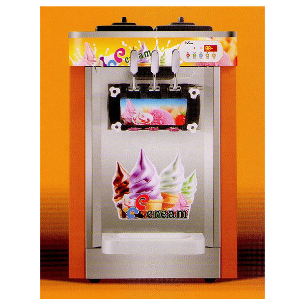 Tienda de helados multifuncional con múltiples sabores de máquinas para hacer helados