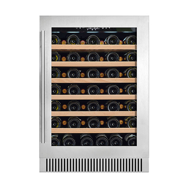 60 botellas de alta calidad Venta directa de fábrica Vino tinto Display de almacenamiento refrigerado Vino tinto congelador