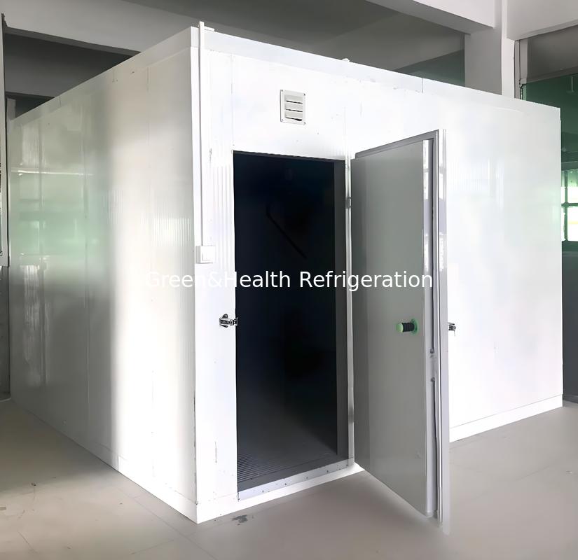 Fácil de instalar Walk-In de la sala de almacenamiento en frío congelador para carne de res y cordero panel de PU Sala de frío
