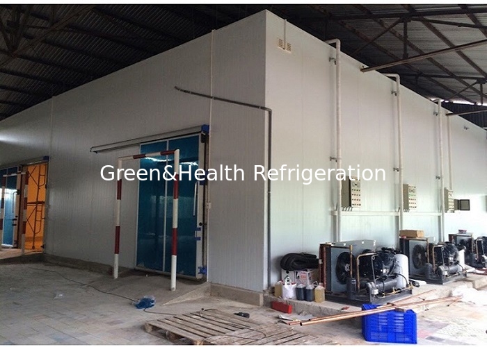 Guagnzhou Comercial Caminar en la cámara de almacenamiento frío refrigerador para frutas y verduras