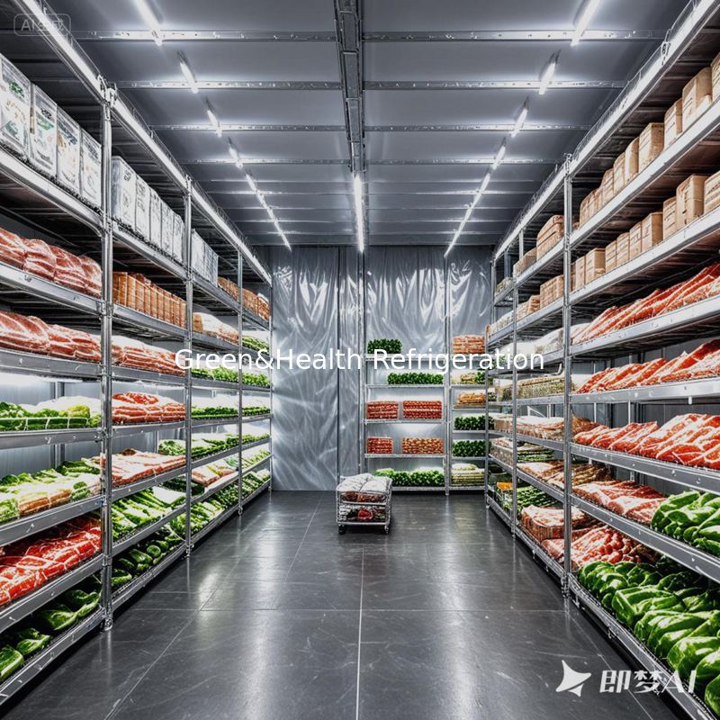 Unidad de cámara frigorífica personalizada de Guangzhou para carnicería y procesamiento de carne