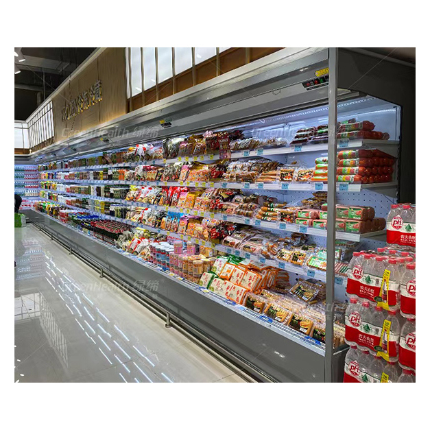 Refrigeradores de ángulo recto de tipo abierto con múltiples estantes en venta