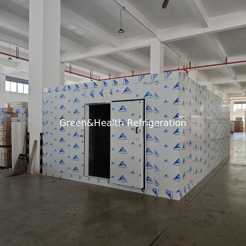 Meat Cold Storage Room Walk In Freezer With Insulation Panels For Meat And Seafood