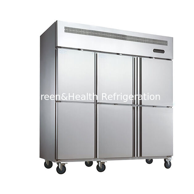Two Door/Three Door Stainless Steel Kitchen Vertical Product Freezer
