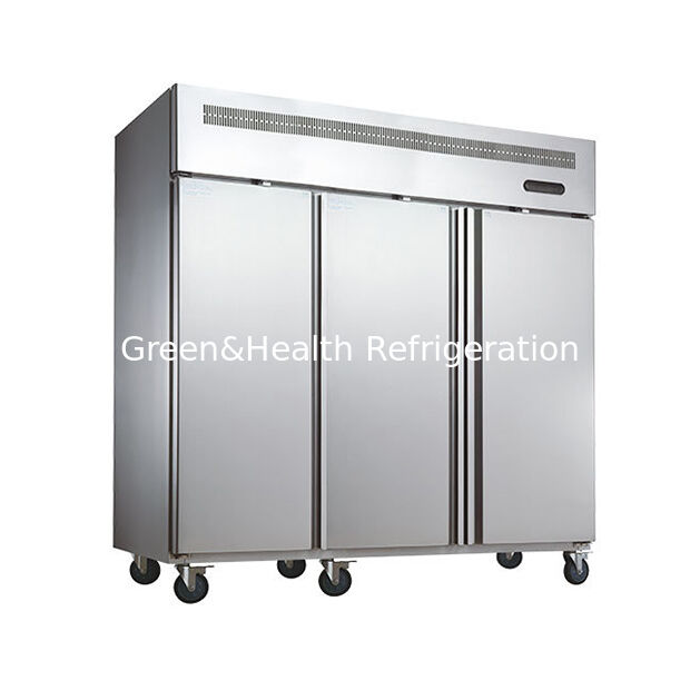 Two Door/Three Door Stainless Steel Kitchen Vertical Product Freezer