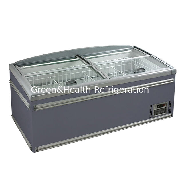 Tipo de almacenamiento Congelador profundo Comercial Almacenamiento de productos a gran escala Congelador isla