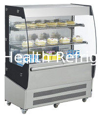 Refrigerador abierto de Multideck de la exhibición de la bebida mini para el tipo de enfriamiento de la fan de la tienda