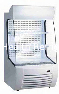 Refrigerador abierto de Multideck de la exhibición de la bebida mini para el tipo de enfriamiento de la fan de la tienda