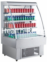 Refrigerador abierto de Multideck de la exhibición de la bebida mini para el tipo de enfriamiento de la fan de la tienda
