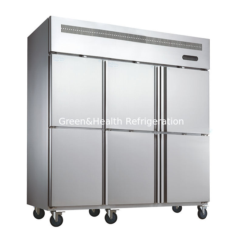 Stainless Steel Commercial Freezer with Digital Thermostat and High-Density Insulation for Restaurants