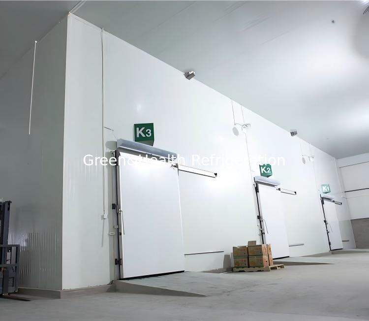 Cámara frigorífica de sacrificio con sistema de refrigeración refrigerado por aire de tamaños personalizables