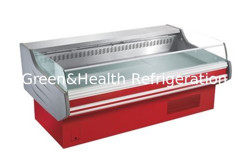 Gran refrigerador de exhibición de carnes portátil portátil de 2 a 8oC