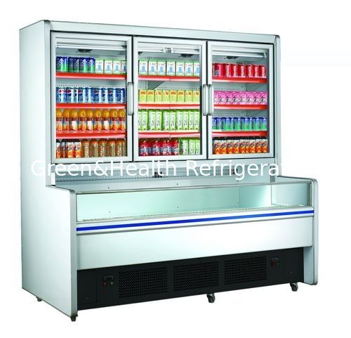 Refrigerador-congelador combinado comercial con zonas de temperatura dual, descongelación automática y compresores de alta eficiencia - Samba Hybrid