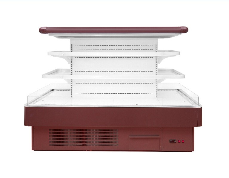 Refrigerador de la exhibición de Refregerator Multideck del ultramarinos con la certificación del CE