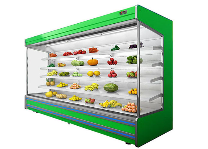Refrigerador modificado para requisitos particulares de la exhibición de la cubierta abierta del supermercado con las unidades remotas de Condensering