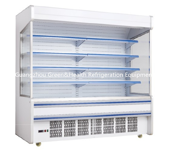 Refrigerador comercial abierto ajustable de Multideck
