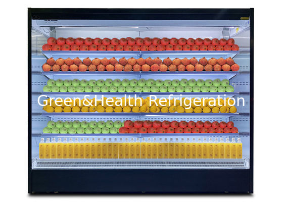 Sistema de control remoto de ángulo derecho comercial de frente abierto de pantalla de cubierta múltiple