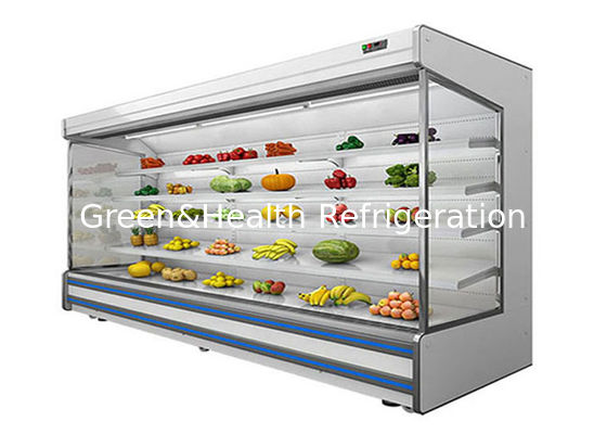 Refrigerador comercial GHF-3000R con exhibición de bebidas y aire libre de 4 estantes
