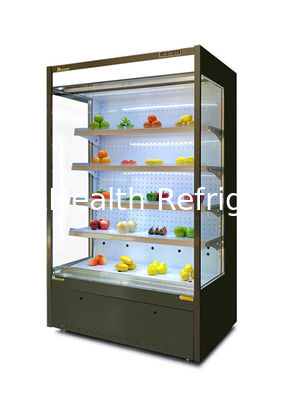 Tienda de conveniencia Ahorro de energía Multideck Refrigerador abierto Vertical R134a