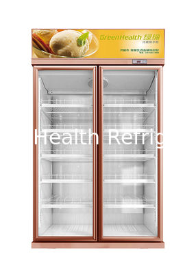 Refrigerador comercial para bebidas Visi Chiller, 5 estantes, descongelación automática