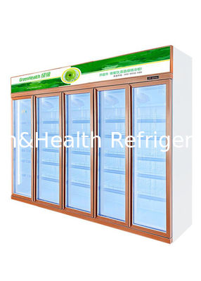 Refrigerador de puerta doble de gran capacidad R134a para electrodomésticos comerciales