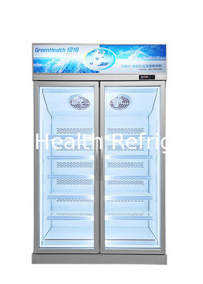 Estilo americano comercial de los estantes ajustables del refrigerador 444L del congelador del colmado