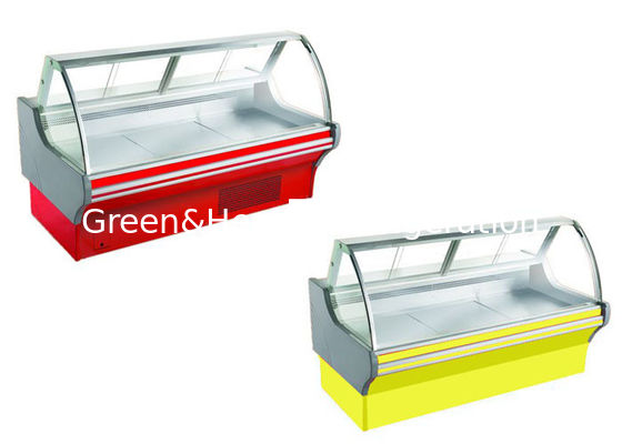 Escaparate frío de la carne del equipo de refrigeración de los mariscos del caso de la tienda de delicatessen de R404a para el abastecimiento