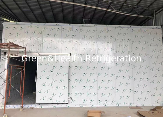 La PU de la cerradura de la leva artesona el paseo en el congelador de la cámara fría para el trastero modular de la carne de vaca del pollo