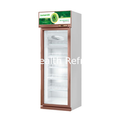 457L mini refrigerador de pantalla de puerta de vidrio 1 puerta de pantalla de congelador para el estándar de EE.UU. 17 Cu.Ft