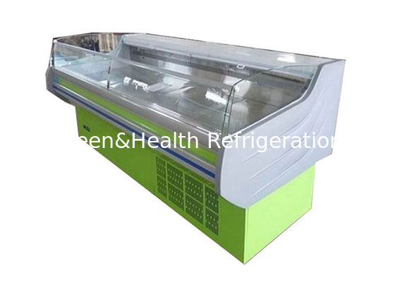 Refrigerador para supermercado Congelador horizontal