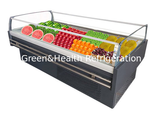 Display de frutas de enfriamiento dinámico Refrigerador Multideck Chiller abierto para supermercado