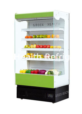 Estante de vidrio Mini Chiller Refrigerador Tienda Alimentos diarios Refrigerador de pantalla vertical