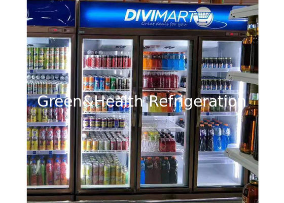 R134a Equipo de refrigeración de ventanas de cristal de champán, refrigerador, licor, refrigeración de bebidas frías