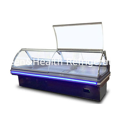 Precio de venta directa de la fábrica del armario del refrigerador del supermercado