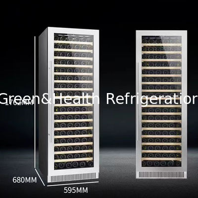 Certificado ETL Refrigerador de vino con ventilación de 360 ° con sistema automático de descongelamiento de 418L 220V 50HZ