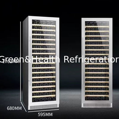 Certificado ETL Refrigerador de bodega de bar personalizado con sistema de enfriamiento por ventilador