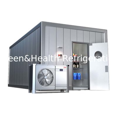 Cuarto de almacenamiento frío refrigerado por ventilador para vegetales, frutas, carne y pescado