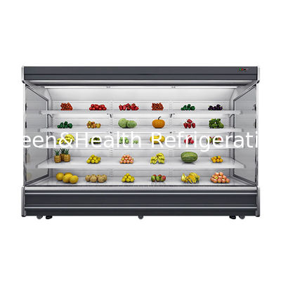 Refrigerador de aire de varios pisos de tiendas de conveniencia con luz LED R404a