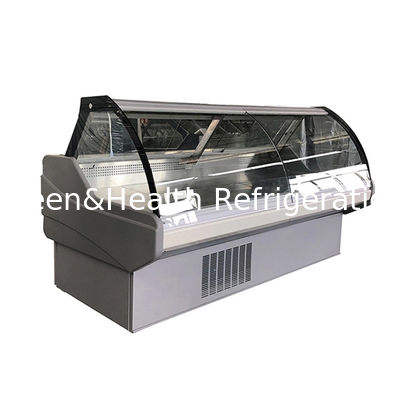 Refrigerador de la exhibición del contador del refrigerador/de carne de la exhibición de la tienda de delicatessen del compresor de Danfoss