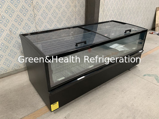 Ventas directas de fábrica Comercial Display de gran almacenamiento horizontal Commodity Island Cabinet