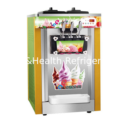 Máquina de fabricación de helados comercial vertical multi-sabor para tienda