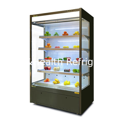 Refrigeradores de estilo abierto para el almacenamiento o exhibición de frutas y verduras en tiendas de conveniencia o mini congeladores de supermercados