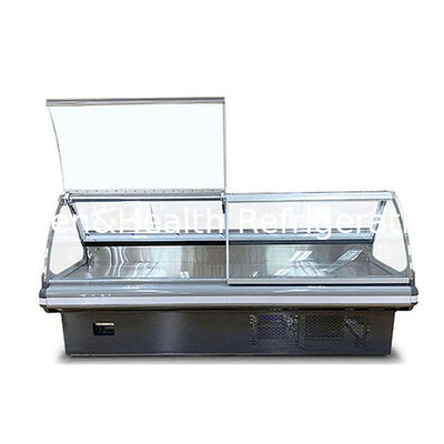 Elevación frontal Compresor incorporado para almacenes de alimentos cocinados utilizando gabinetes de almacenamiento refrigerados para alimentos cocinados