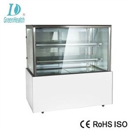 Refrigerante cuadrado modificado para requisitos particulares R134a/R404 220V del congelador de la exhibición de la torta 50HZ