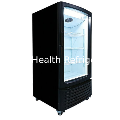 Exclusivo para exportación, refrigerador de bebidas refrigerado por ventilador de puerta única