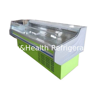 Congelador de carne de acero inoxidable con luz LED y descongelamiento automático para uso comercial