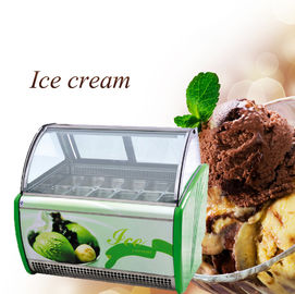 -18~-22 congelador Danfoss de la exhibición del helado de las bandejas del grado 12/compresor de TECUMSEH