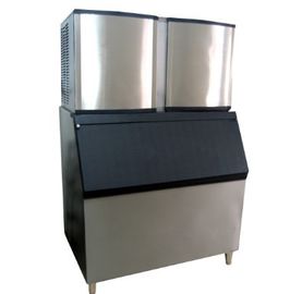 Cubo de hielo de la refrigeración por aire 1 tonelada/24h que hace la máquina para la tienda del té de la leche