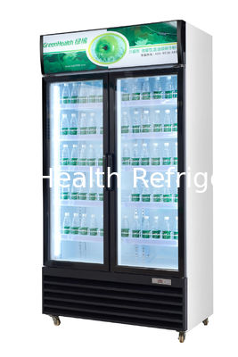Congelador vertical comercial de 1240L de capacidad con ventilador de refrigeración y sistema de descongelamiento automático